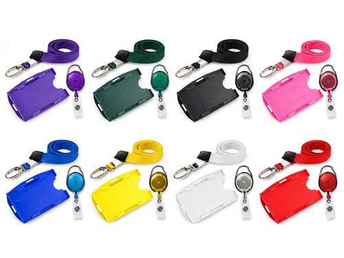 Retractable card badge reel - card,