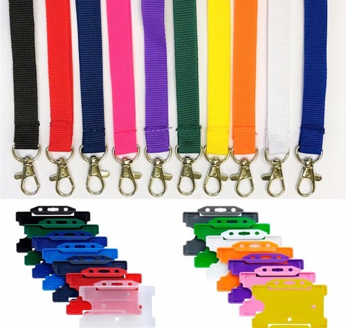 Plain lanyard neck strap - lanyard, metal