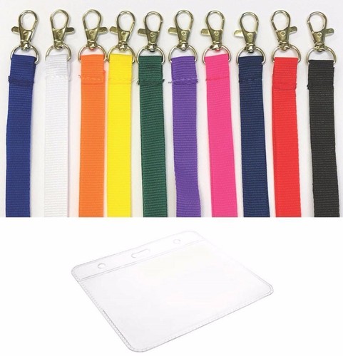 Plain lanyard neck strap 15mm - strap,