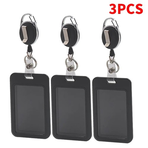 Retractable card holder - retractable,