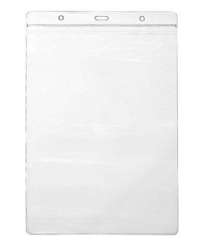Jumbo vertical plastic id - a5,