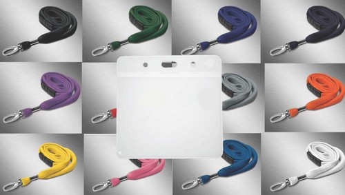 Plain lanyard neck strap 10mm - lanyard,