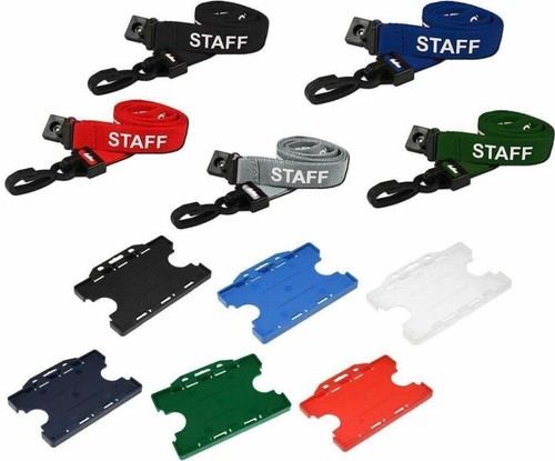 Staff neck strap lanyard with - neck,