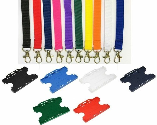 Plain lanyard neck - strap, 15mm
