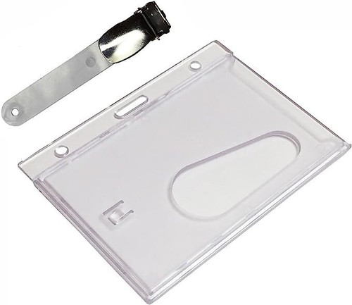 Enclosed premium card badge - premium, id