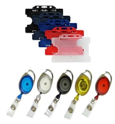 Retractable card holder - card,