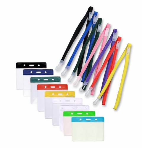 Flexible plastic card badge - id,
