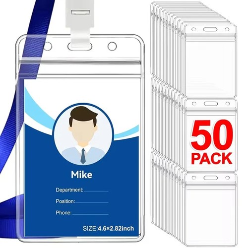 Clear card badge - id,