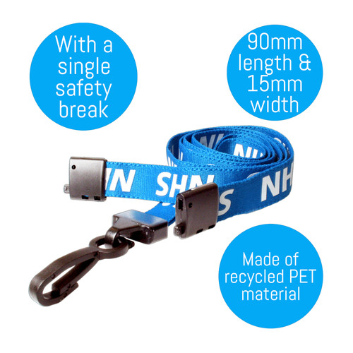 Printed nhs lanyard - nhs,