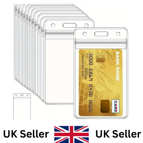 Clear card badge - clear,