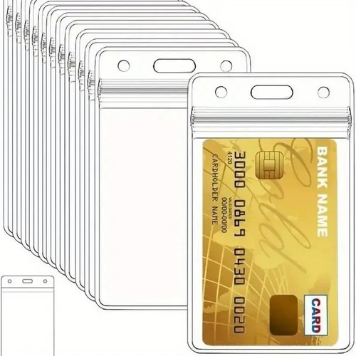 Clear card badge pass - badge,