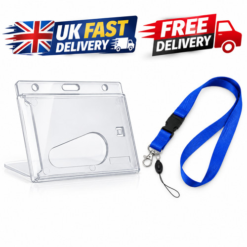 Clear card badge holder - card,