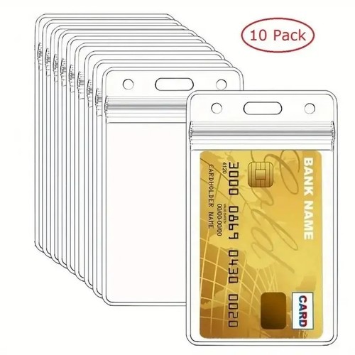 Clear card badge - clear,