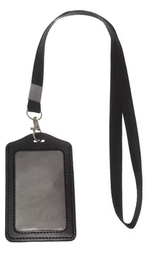 Badge holder with lanyard - with,