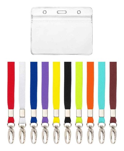 Lanyard card holder safety - id,